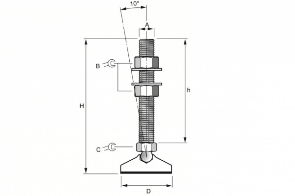 Abb. 2 (MF LL20, M14 Fzb Dia 60 mm M14x80)